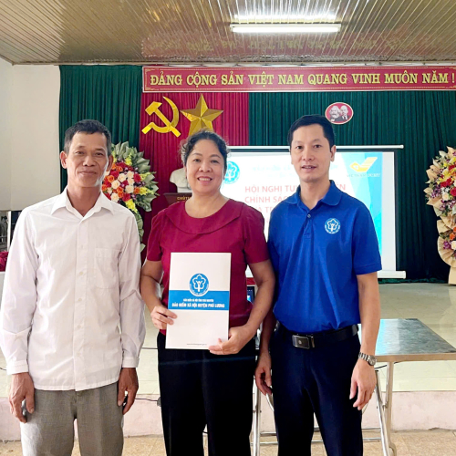 BHXH Cơ Sở Phú Lương Tăng Cường Công Tác Truyền Thông Chính Sách BHXH Tự Nguyện, BHYT Tự Đóng